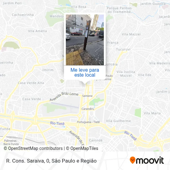 R. Cons. Saraiva, 0 mapa