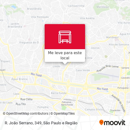 R. João Serrano, 349 mapa