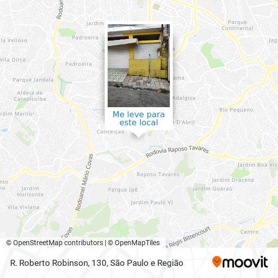 R. Roberto Robinson, 130 mapa
