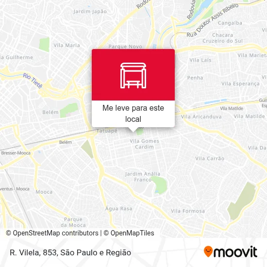 R. Vilela, 853 mapa