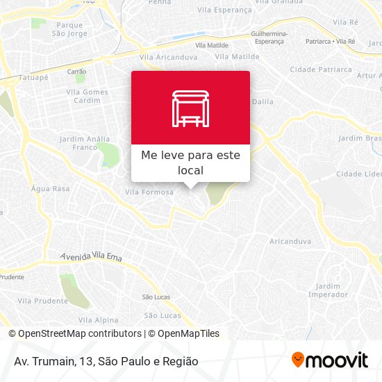 Av. Trumain, 13 mapa