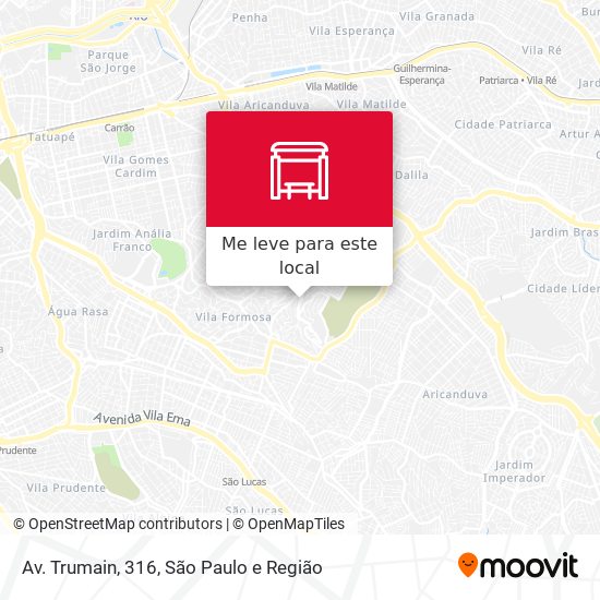 Av. Trumain, 316 mapa