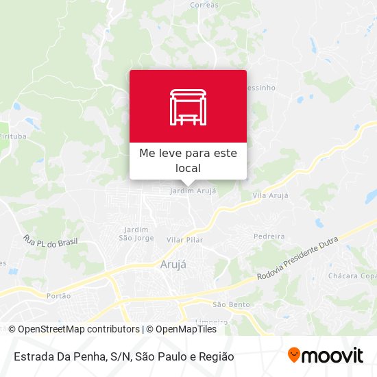 Estrada Da Penha, S/N mapa