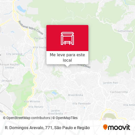 R. Domingos Arevalo, 771 mapa