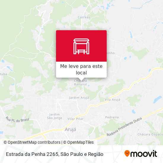 Estrada da Penha 2265 mapa