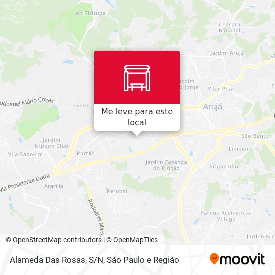 Alameda Das Rosas, S/N mapa