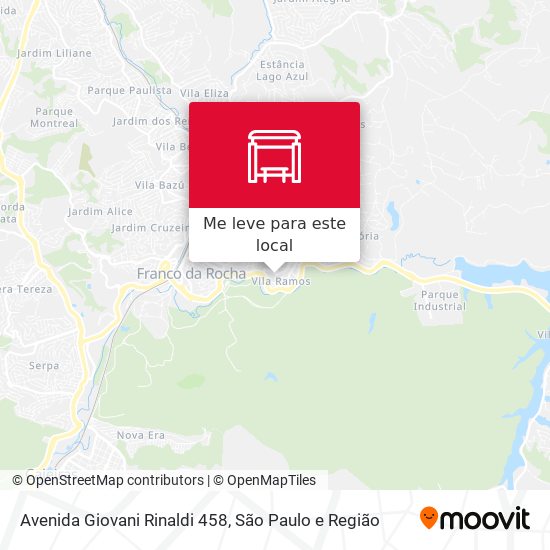 Avenida Giovani Rinaldi 458 mapa