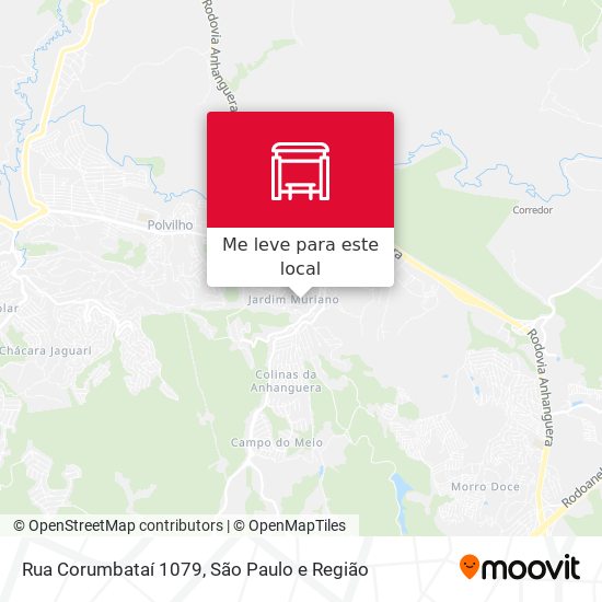 Rua Corumbataí 1079 mapa