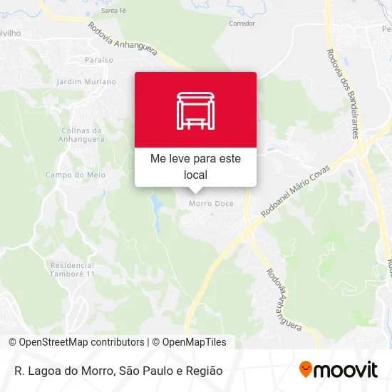 R. Lagoa do Morro mapa