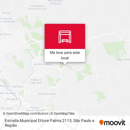 Estrada Municipal Ettore Palma 2115 mapa