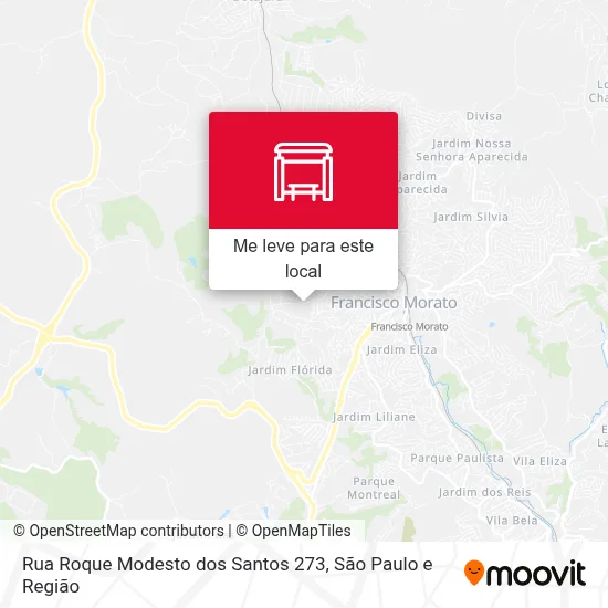 Rua Roque Modesto dos Santos 273 mapa