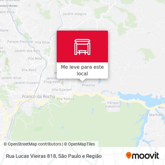 Rua Lucas Vieiras 818 mapa