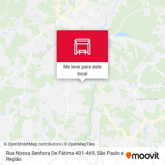 Rua Nossa Senhora De Fátima 401-469 mapa