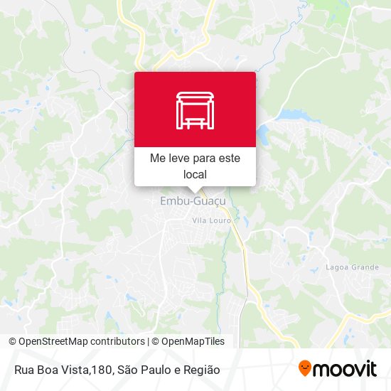 Rua Boa Vista,180 mapa