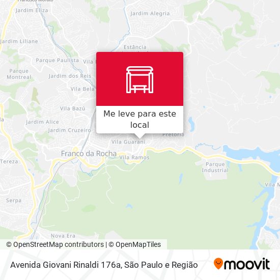 Avenida Giovani Rinaldi 176a mapa
