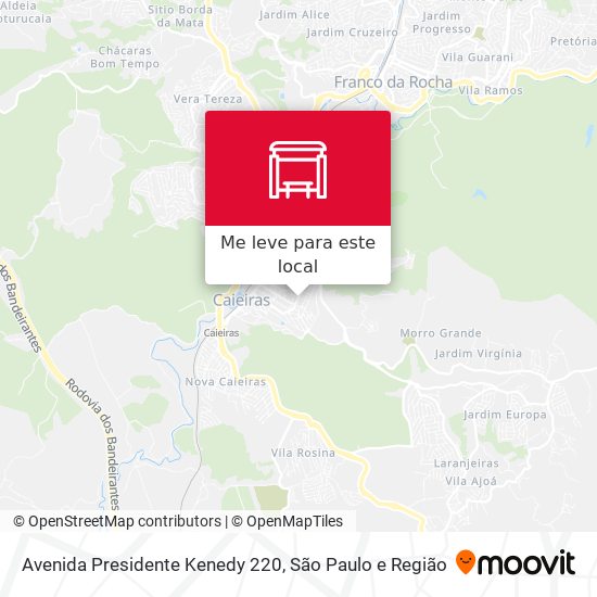 Avenida Presidente Kenedy 220 mapa