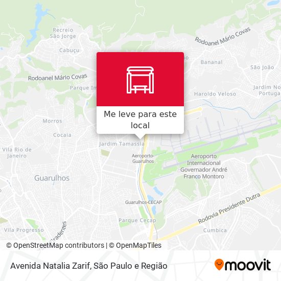 Avenida Natalia Zarif mapa