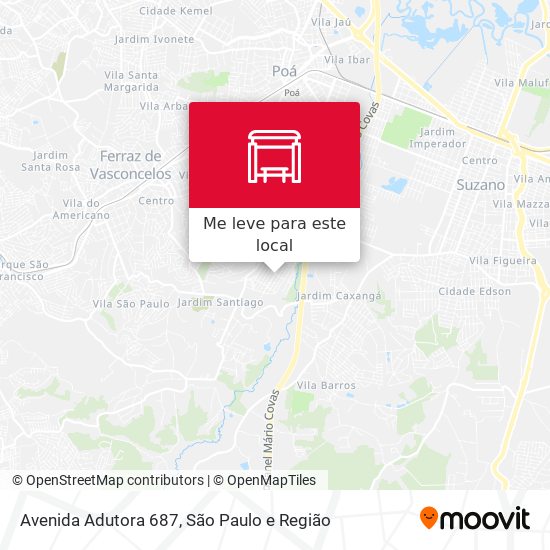 Avenida Adutora 687 mapa