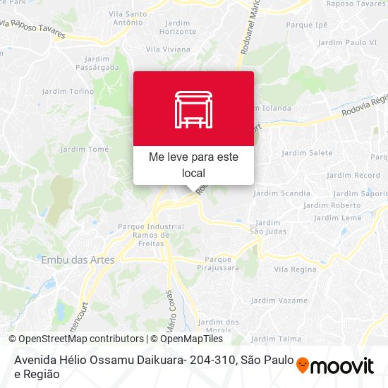 Avenida Hélio Ossamu Daikuara- 204-310 mapa