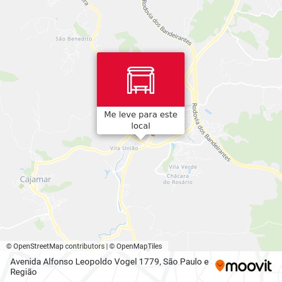 Avenida Alfonso Leopoldo Vogel 1779 mapa