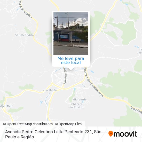 Avenida Pedro Celestino Leite Penteado 231 mapa