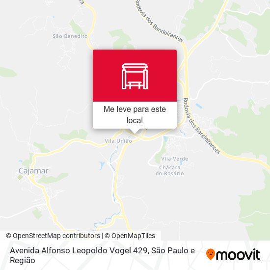 Avenida Alfonso Leopoldo Vogel 429 mapa