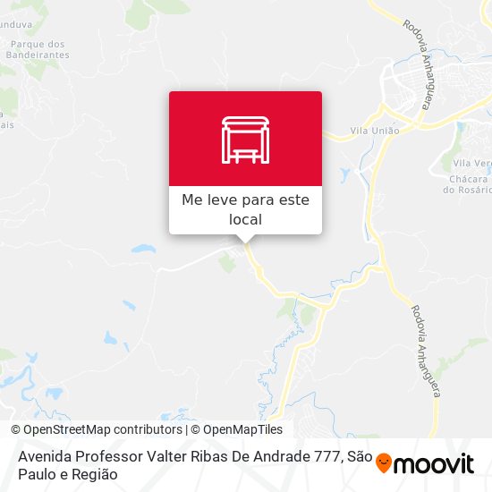 Avenida Professor Valter Ribas De Andrade 777 mapa