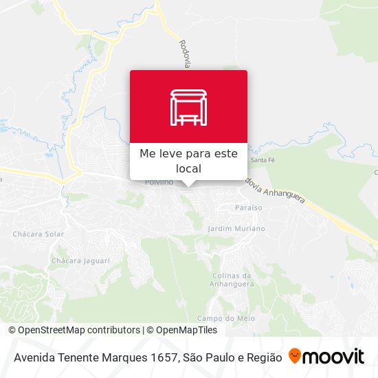 Avenida Tenente Marques 1657 mapa
