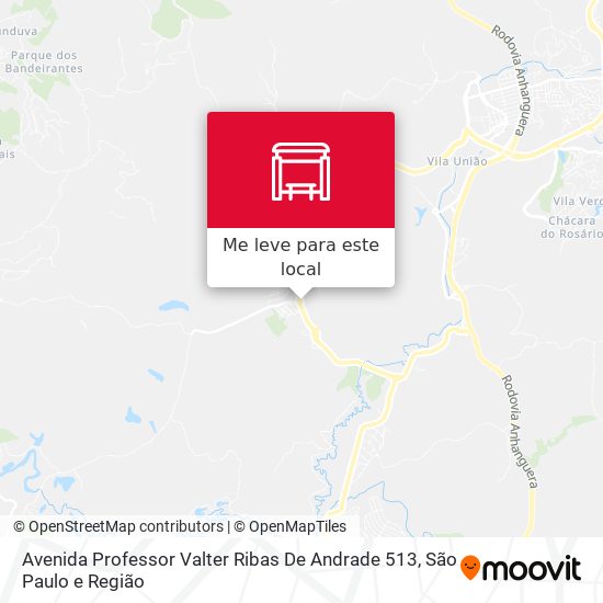 Avenida Professor Valter Ribas De Andrade 513 mapa