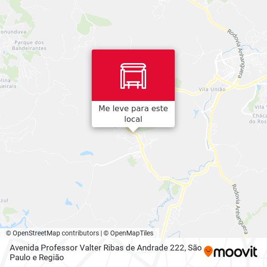Avenida Professor Valter Ribas de Andrade 222 mapa