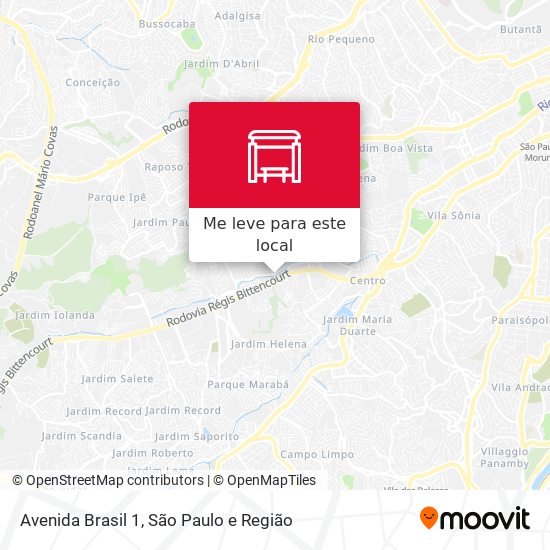 Avenida Brasil 1 mapa