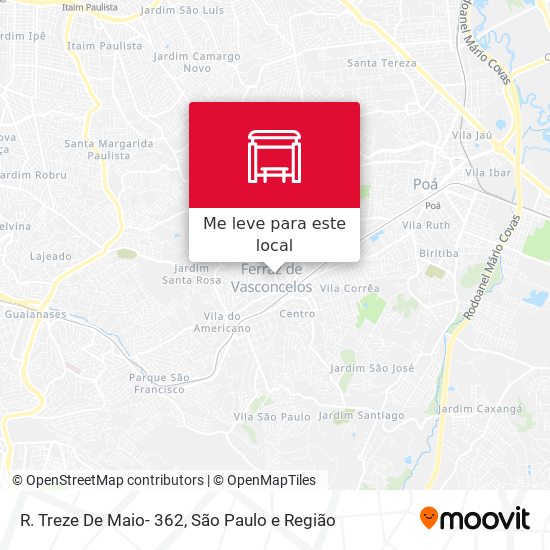 R. Treze De Maio- 362 mapa