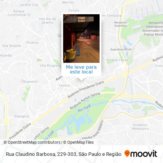 Rua Claudino Barbosa, 229-303 mapa