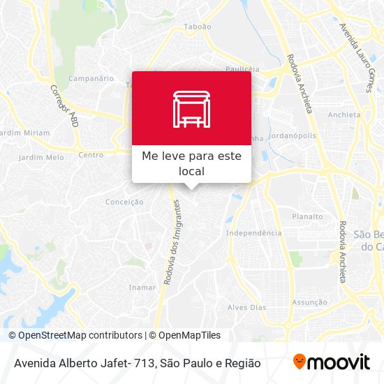 Avenida Alberto Jafet- 713 mapa