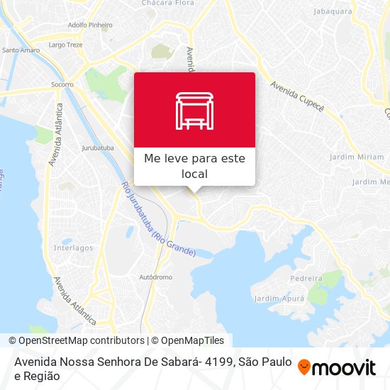 Avenida Nossa Senhora De Sabará- 4199 mapa