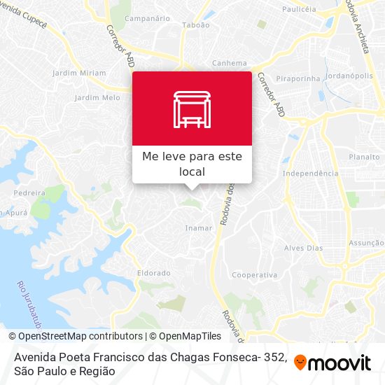 Avenida Poeta Francisco das Chagas Fonseca- 352 mapa