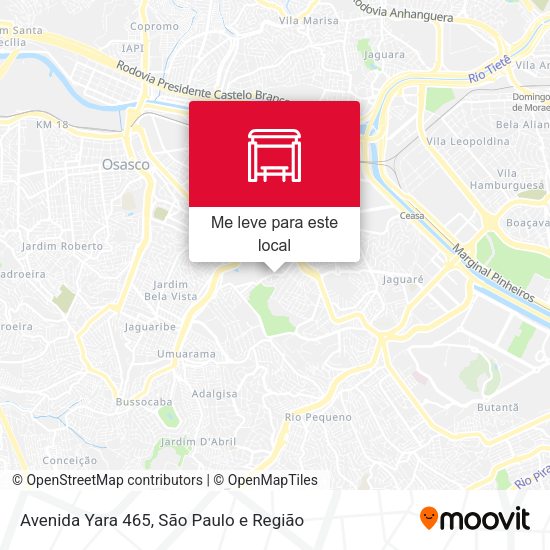 Avenida Yara 465 mapa