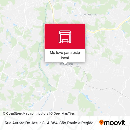 Rua Aurora De Jesus,814-884 mapa