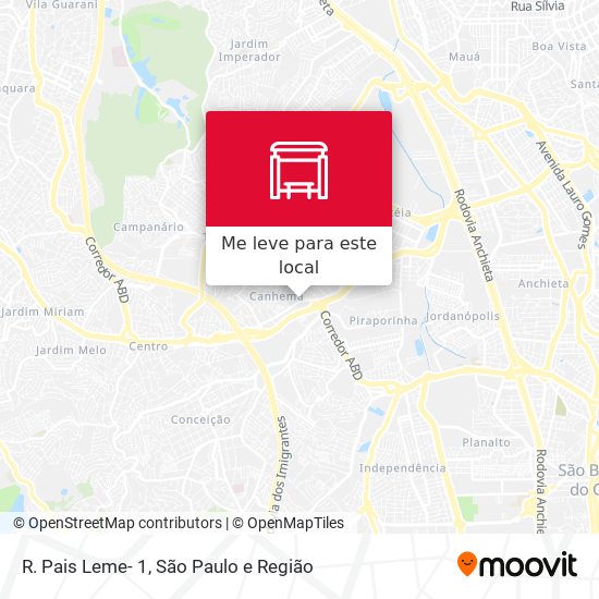 R. Pais Leme- 1 mapa