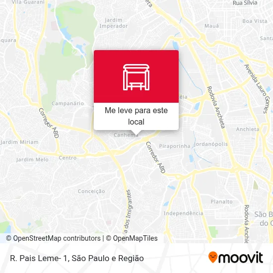 R. Pais Leme- 1 mapa