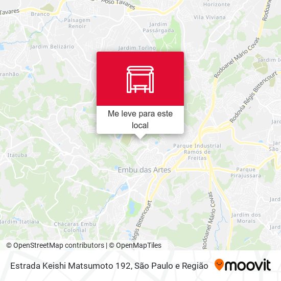 Estrada Keishi Matsumoto 192 mapa