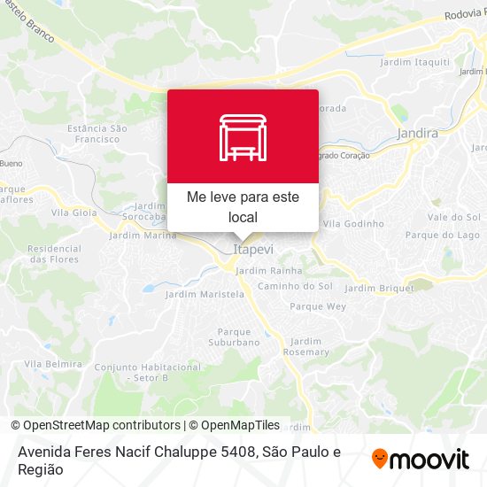 Avenida Feres Nacif Chaluppe 5408 mapa