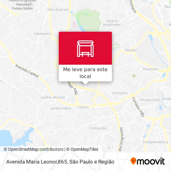 Avenida Maria Leonor,865 mapa