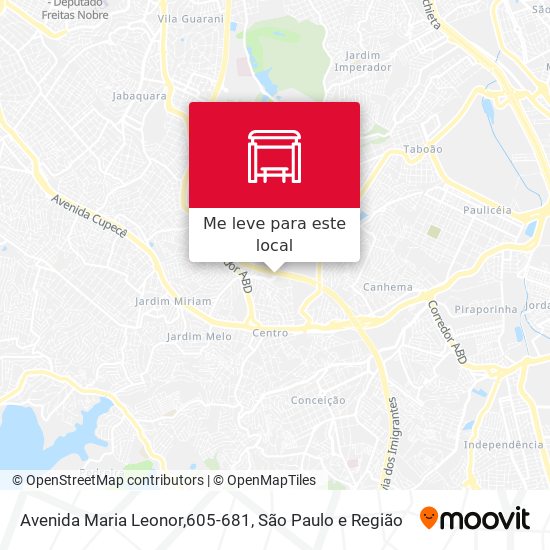 Avenida Maria Leonor,605-681 mapa