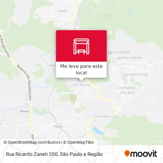 Rua Ricardo Zaneti 200 mapa