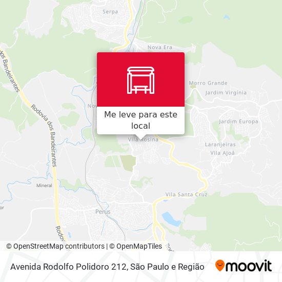 Avenida Rodolfo Polidoro 212 mapa