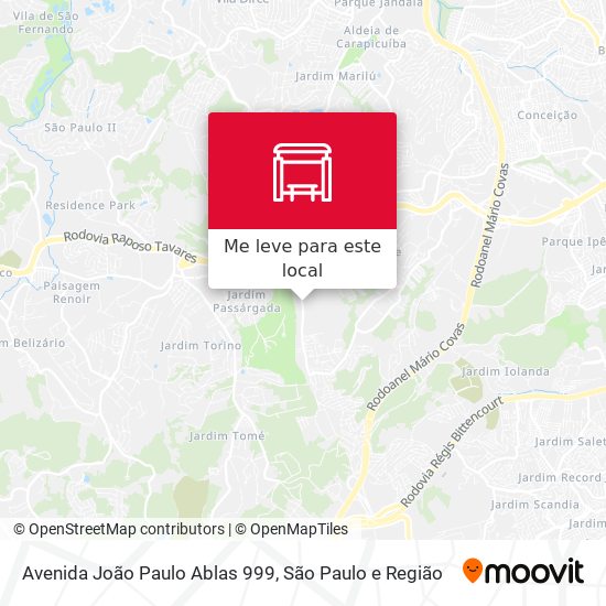 Avenida João Paulo Ablas 999 mapa