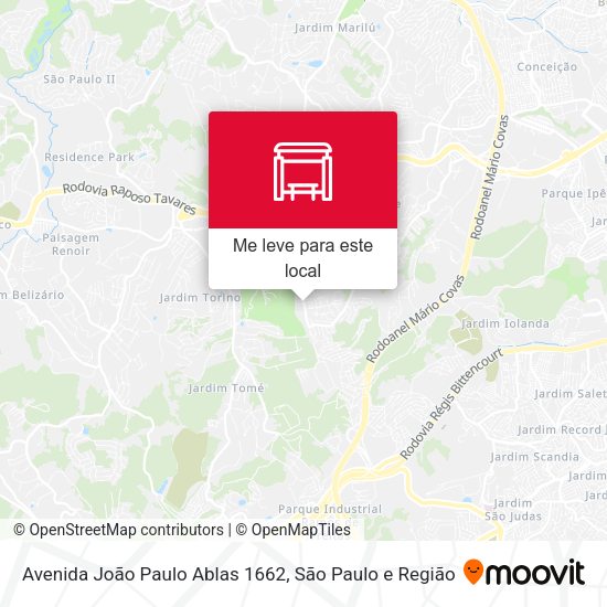 Avenida João Paulo Ablas 1662 mapa