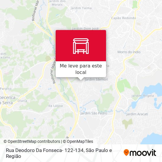 Rua Deodoro Da Fonseca- 122-134 mapa