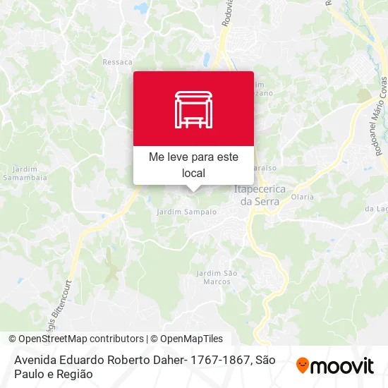 Avenida Eduardo Roberto Daher- 1767-1867 mapa